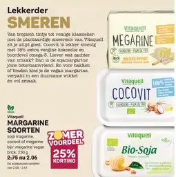 Ekoplaza Vitaquell margarine soorten aanbieding