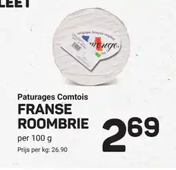 Ekoplaza Paturages comtois franse roombrie aanbieding