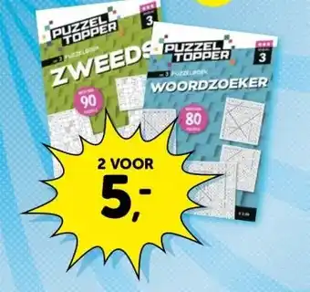 Boekenvoordeel ZWEEDS & WOORDZOEKER aanbieding