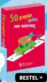 Boekenvoordeel 50 grappige spellen voor onderweg aanbieding