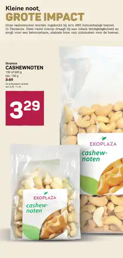 Ekoplaza Ekoplaza cashewnoten aanbieding