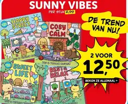 Boekenvoordeel SUNNY VIBES aanbieding