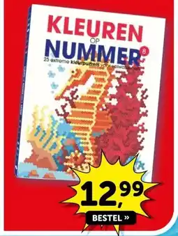 Boekenvoordeel KLEUREN OP NUMMER aanbieding