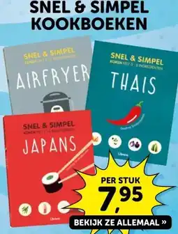 Boekenvoordeel SNEL & SIMPEL KOOKBOEKEN aanbieding