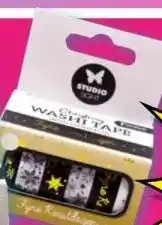 Boekenvoordeel WASHI TAPE aanbieding