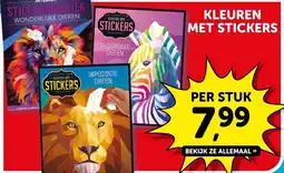 Boekenvoordeel KLEUREN MET STICKERS aanbieding