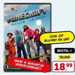 Boekenvoordeel MINECRAFT MOVIE aanbieding