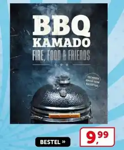 Boekenvoordeel BBQ KAMADO FIRE, FOOD&FRIENDS aanbieding