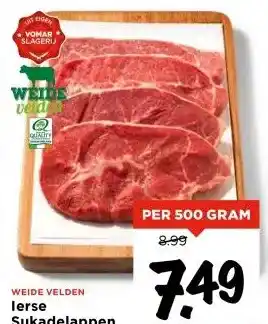 Vomar Voordeelmarkt lerse Sukadelappen aanbieding