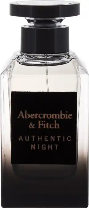 Bol.com Abercrombie & Fitch Authentic Night Man Eau de Toilette 100ml aanbieding