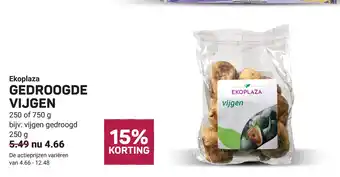 Ekoplaza Ekoplaza gedroogde vijgen aanbieding
