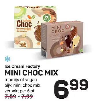 Ekoplaza Ice cream factory mini choc mix aanbieding