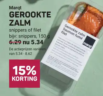 Ekoplaza Marqt gerookte zalm aanbieding