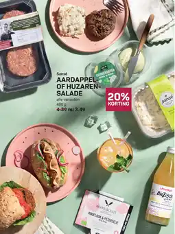 Ekoplaza Sansé aardappel of huzaren salade aanbieding