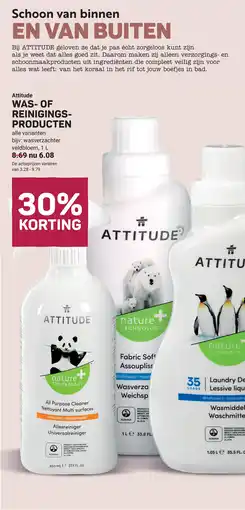 Ekoplaza Attitude was of reinigings producten aanbieding