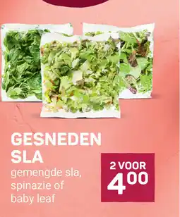 Ekoplaza Gesneden sla aanbieding