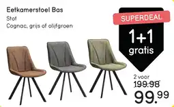 Leen Bakker Eetkamerstoel Bas aanbieding