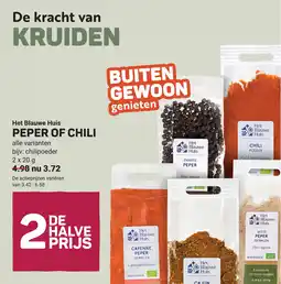 Ekoplaza Peper of chili aanbieding