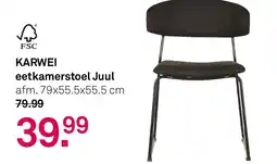 Karwei KARWEI eetkamerstoel Juul aanbieding