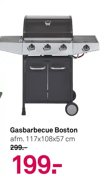 Karwei Gasbarbecue Boston aanbieding