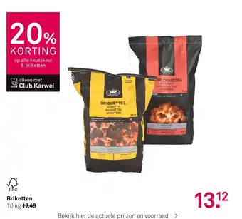Karwei Briketten aanbieding