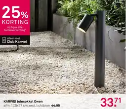 Karwei Karwei tuinsokkel owen aanbieding