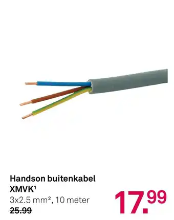 Karwei Handson buitenkabel XMVK1 aanbieding
