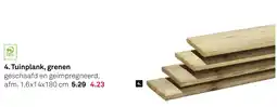 Karwei Tuinplank, grenen aanbieding