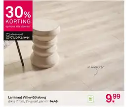 Karwei Laminaat Valley Göteborg aanbieding
