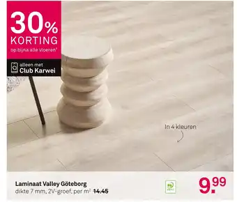 Karwei Laminaat Valley Göteborg aanbieding