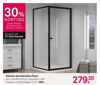 Karwei Atlantic douchecabine Roan aanbieding
