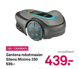 Karwei Gardena robotmaaier Sileno Minimo 250 aanbieding