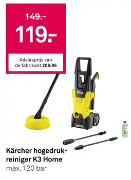 Karwei Kärcher hogedruk- reiniger K3 Home aanbieding