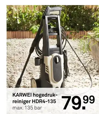 Karwei KARWEI hogedruk reiniger HDR4-135 aanbieding