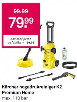 Karwei Kärcher hogedrukreiniger K2 Premium Home aanbieding