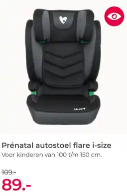 Prenatal Prénatal autostoel flare i-size aanbieding