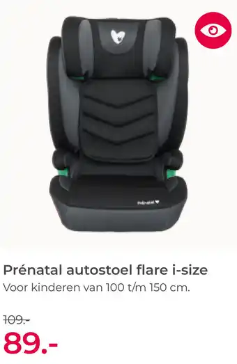 Prenatal Prénatal autostoel flare i-size aanbieding