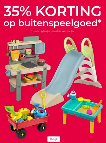 Prenatal op buitenspeelgoed aanbieding
