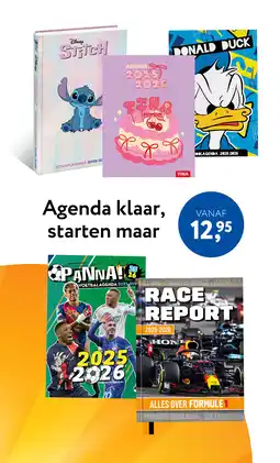 Primera Agenda klaar, starten maar aanbieding