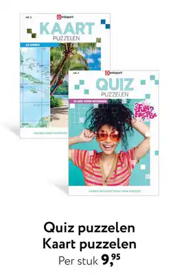 Primera Quiz puzzelen Kaart puzzelen aanbieding