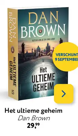 Primera Het ultieme geheim Dan Brown aanbieding
