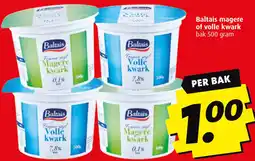 Boni Baltais magere of volle kwark aanbieding