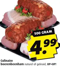 Boni Culinaire boerenbeenham aanbieding