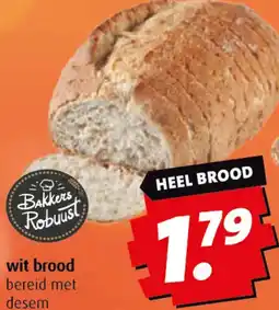 Boni Wit brood bereid met desem aanbieding