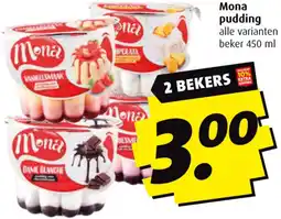 Boni Mona pudding aanbieding