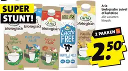Boni Arla biologische zuivel of lactofree aanbieding