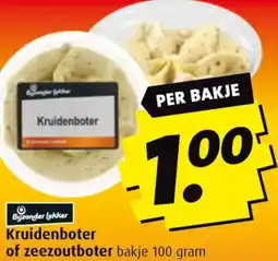 Boni Kruidenboter of zeezoutboter aanbieding