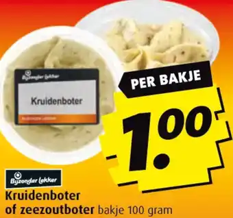 Boni Kruidenboter of zeezoutboter aanbieding