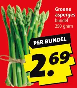Boni Groene asperges aanbieding