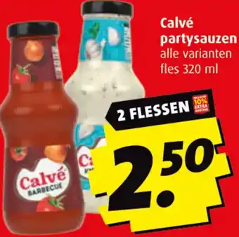 Boni Calvé partysauzen aanbieding